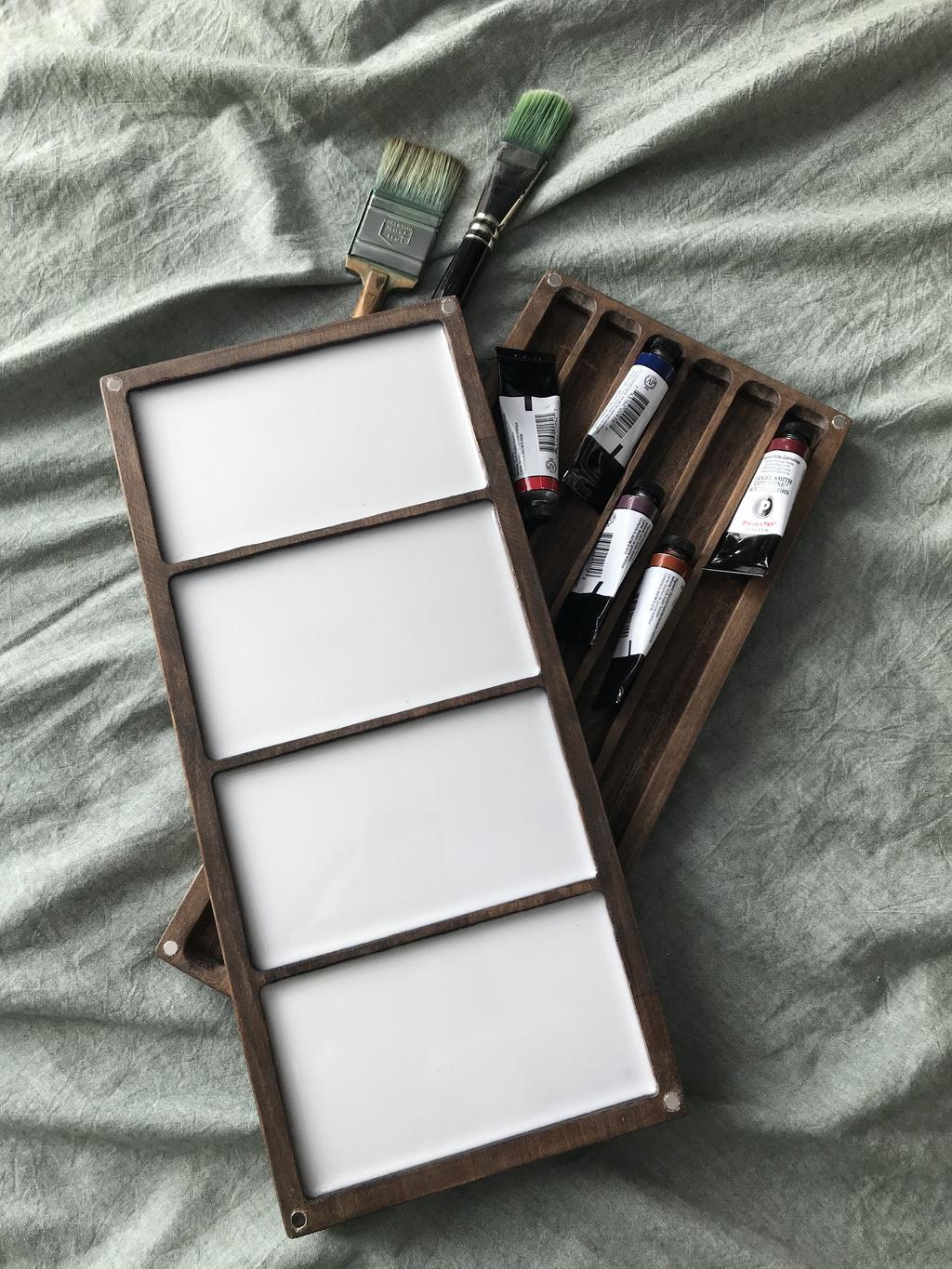 Большая студийная палитра для 120 полукювет