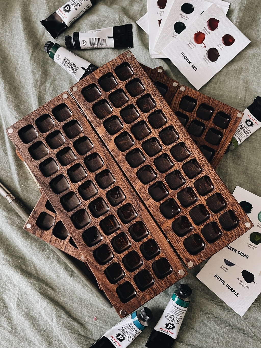 Карманная палитра на 30 или 60 цветов