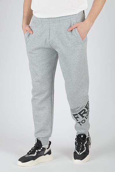 БРЮКИ ANTA ТРИКОТАЖНЫЕ ANTA CD28 СЕРЫЙ МЕЛАНЖ