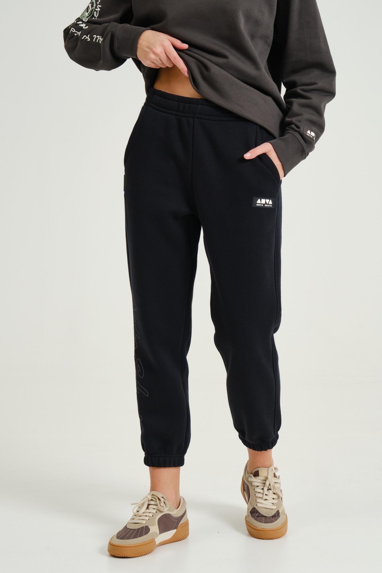 БРЮКИ ТРИКОТАЖНЫЕ УТЕПЛЕННЫЕ ANTA ONE AND ONLY WM/MN