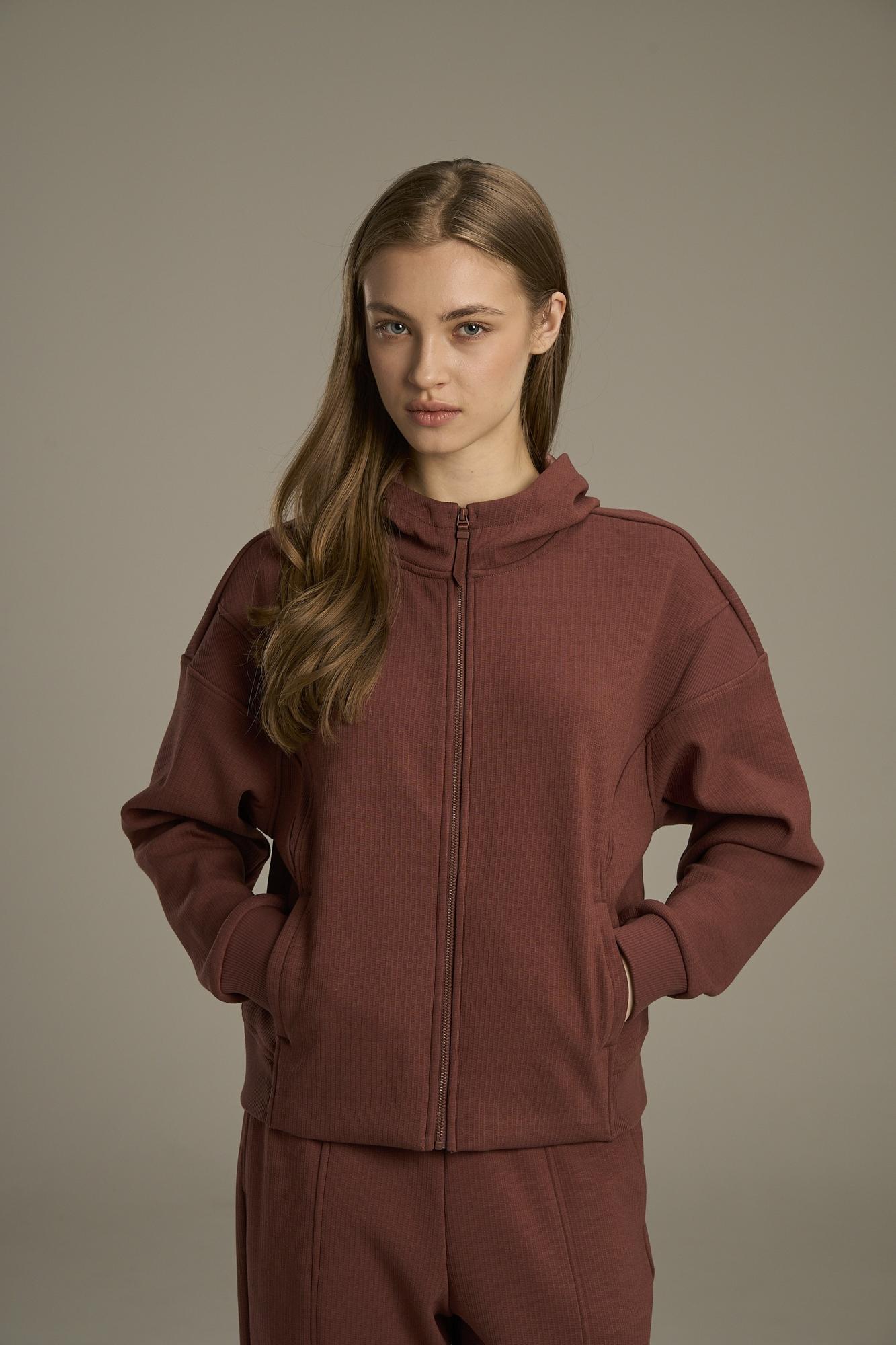 ТОЛСТОВКА НА МОЛНИИ УТЕПЛЕННАЯ ANTA COMMUTE KNIT TRACK TOP