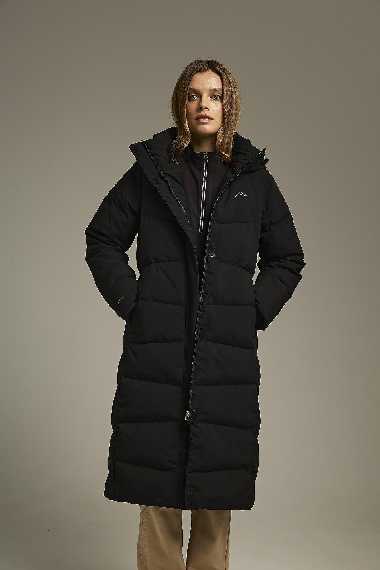 ПУХОВИК ДЛИННЫЙ ANTA AEROGEL PRINTING