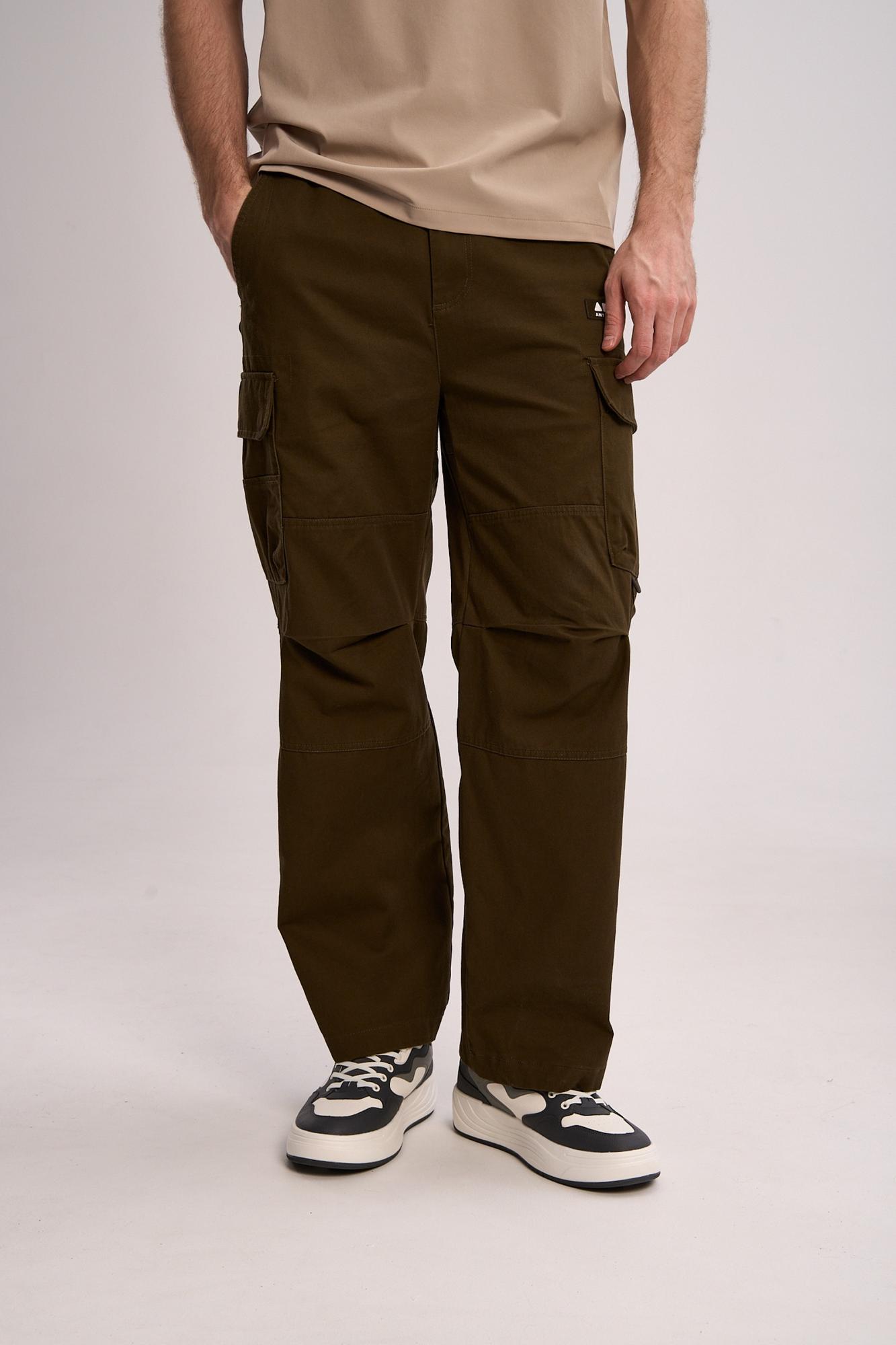 БРЮКИ КАРГО ТЕКСТИЛЬНЫЕ ANTA SKATE CLUB WOVEN CASUAL PANTS