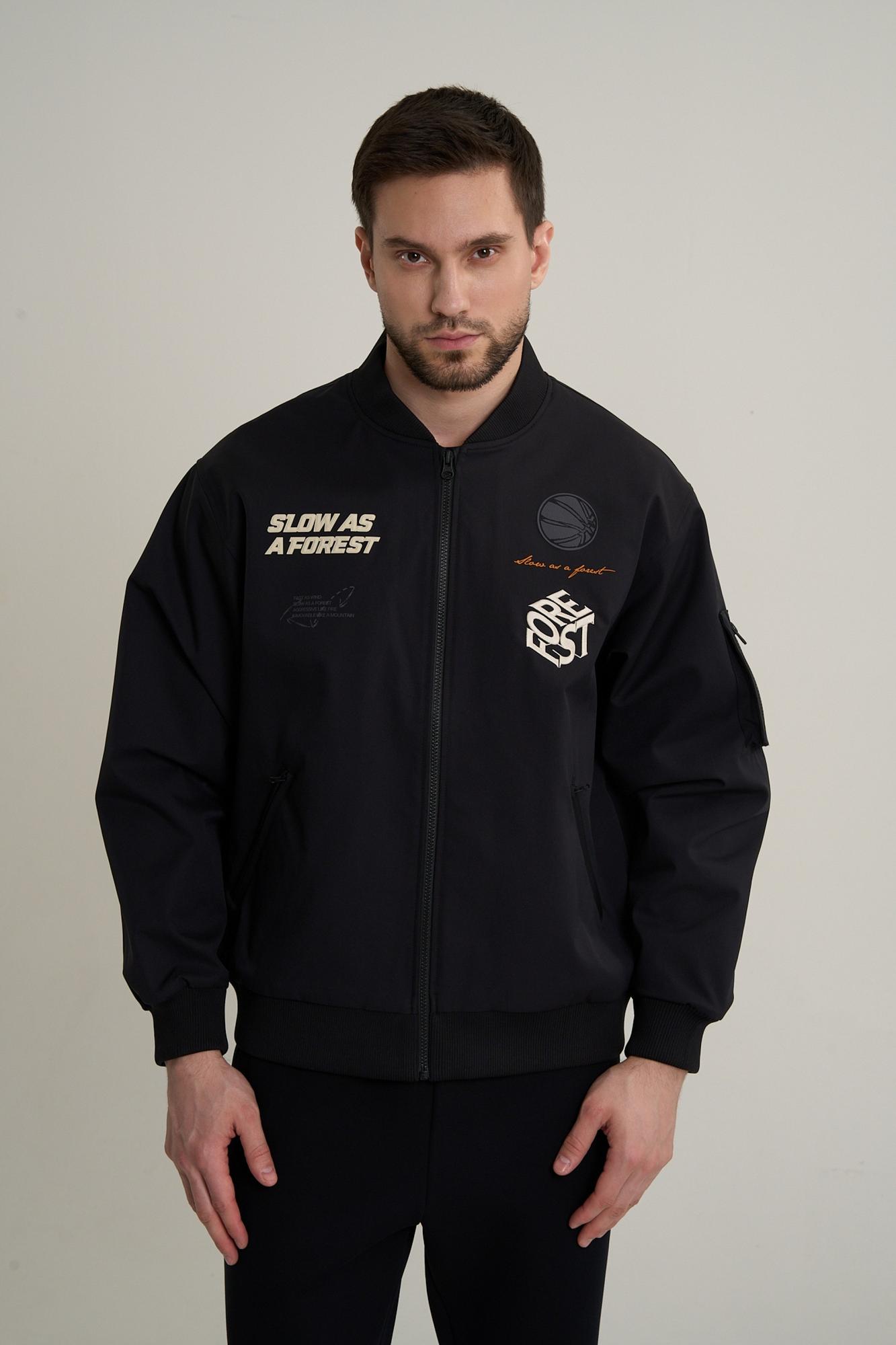 БОМБЕР ANTA CAMPUS BASKETBALL SINGLE JACKET