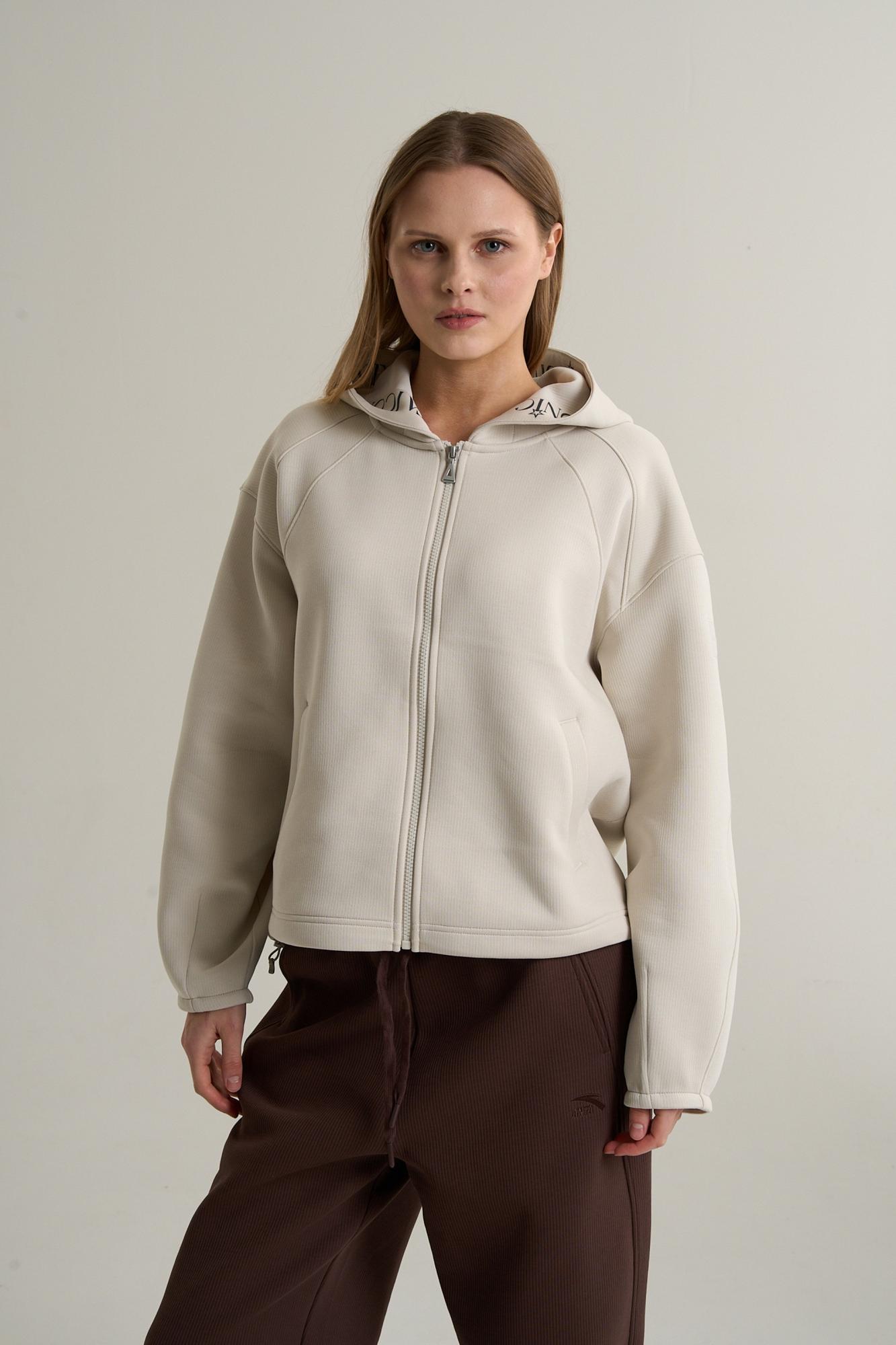 ТОЛСТОВКА НА МОЛНИИ ANTA ICONIC KNIT TRACK TOP