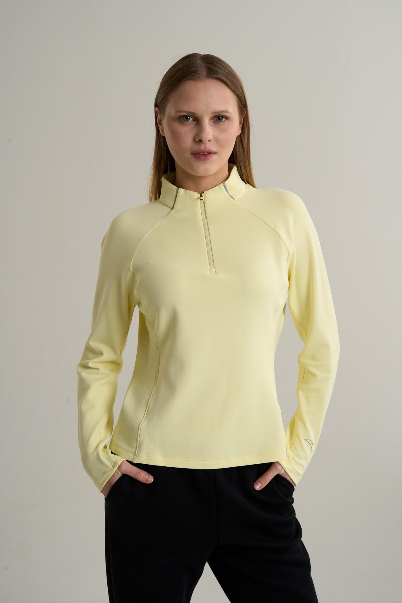 ЛОНГСЛИВ УТЕПЛЕННЫЙ ANTA HALF-ZIP RUNNING LS TEE