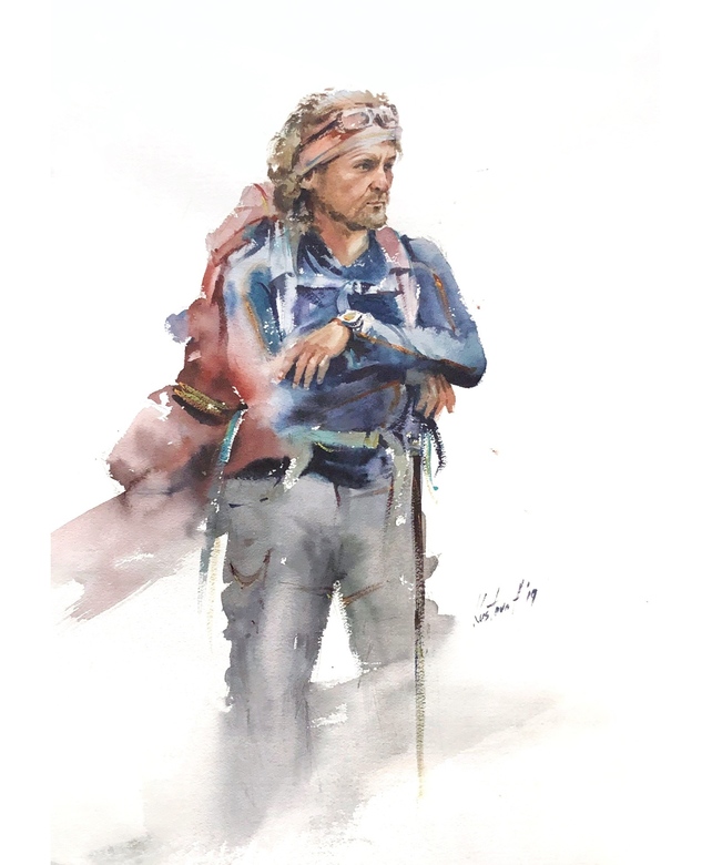 Painting “Man”
