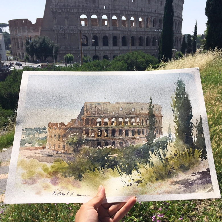 Painting «Colosseum»