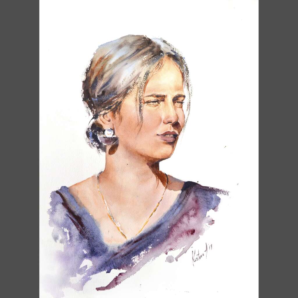 Painting “Young woman“