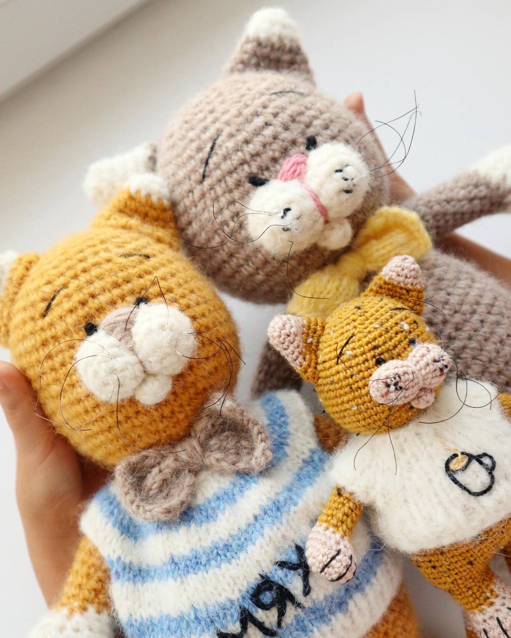 Котик крючком