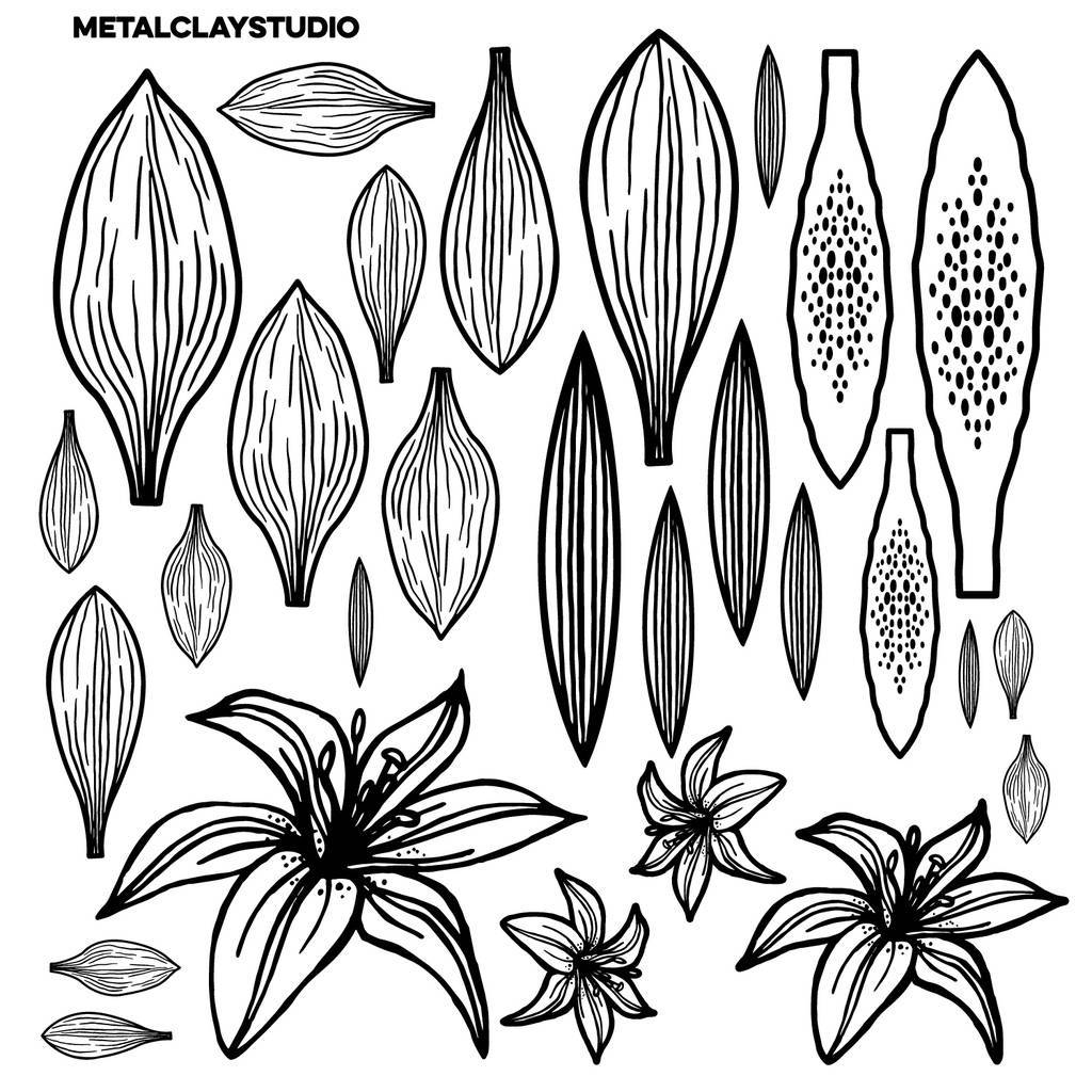 Текстура из полимерной резины FLORA#14