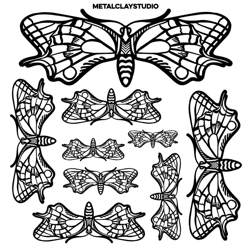 Текстура из полимерной резины INSECTS#28