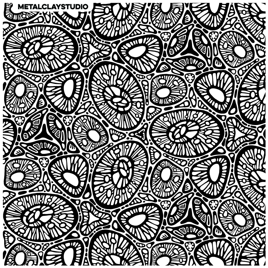 Текстура из полимерной резины ABS#030