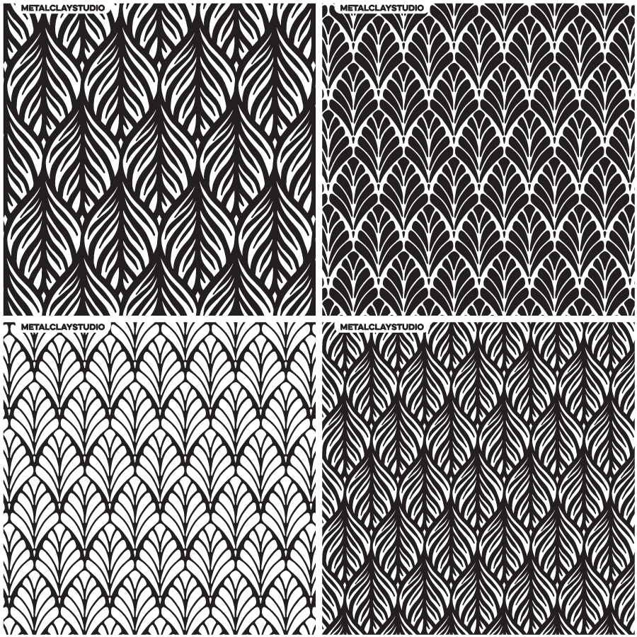 Текстура из полимерной резины ASSORTED 4in1 #22