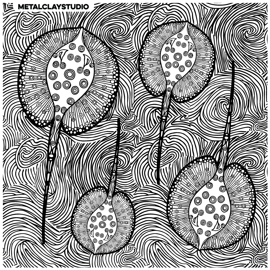 Текстура из полимерной резины FAUNA#15