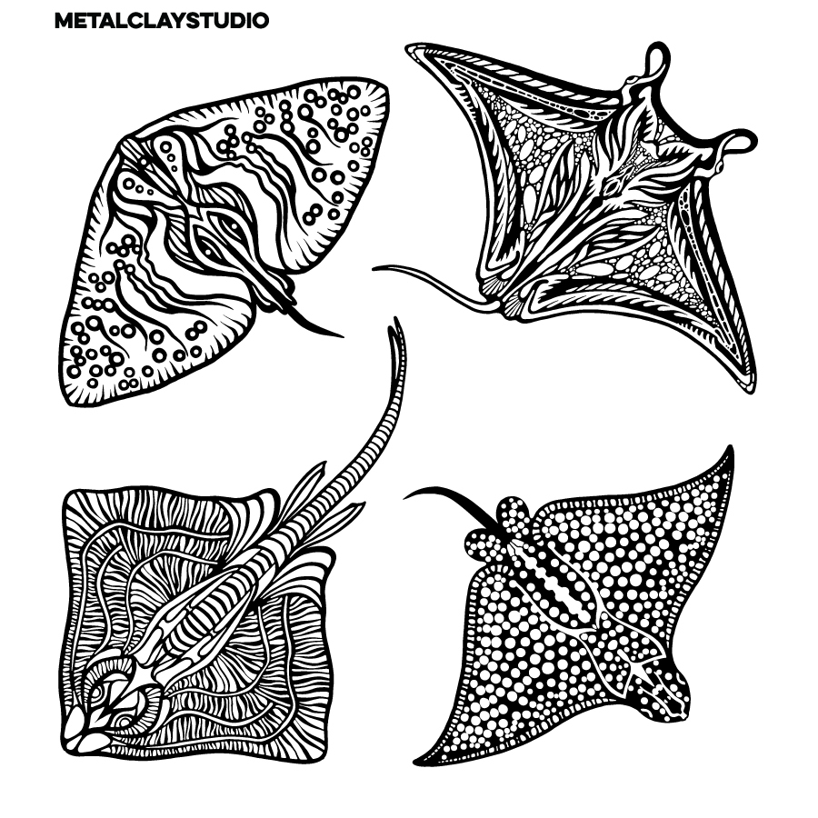 Текстура из полимерной резины FAUNA#04