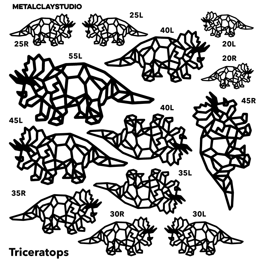 Текстура из полимерной резины ORIGAMI#09