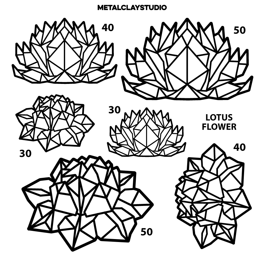 Текстура из полимерной резины ORIGAMI#07
