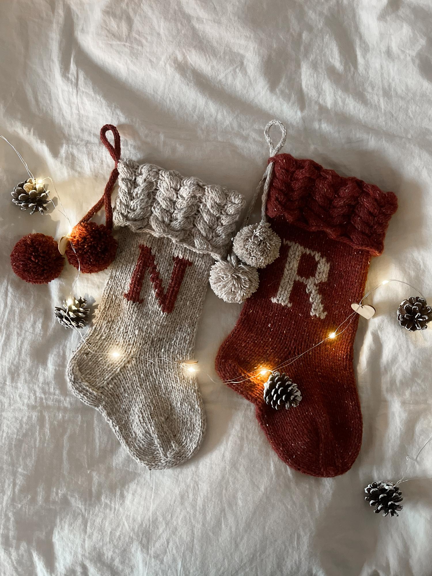 Описание "Рождественский носок"