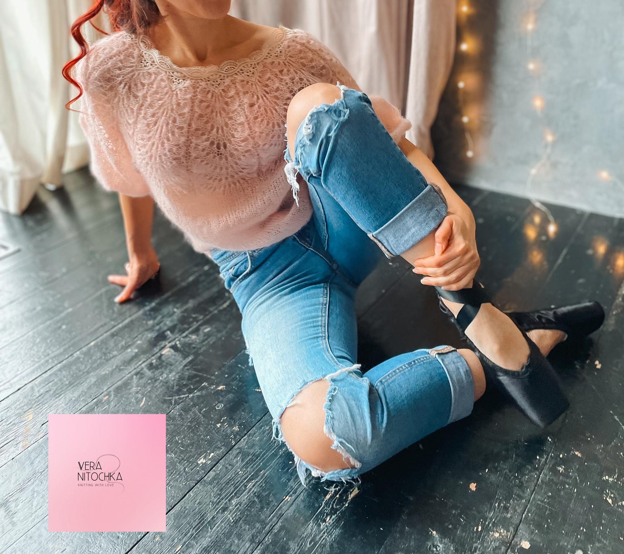 Кофточка ,,Золотое перо ,,