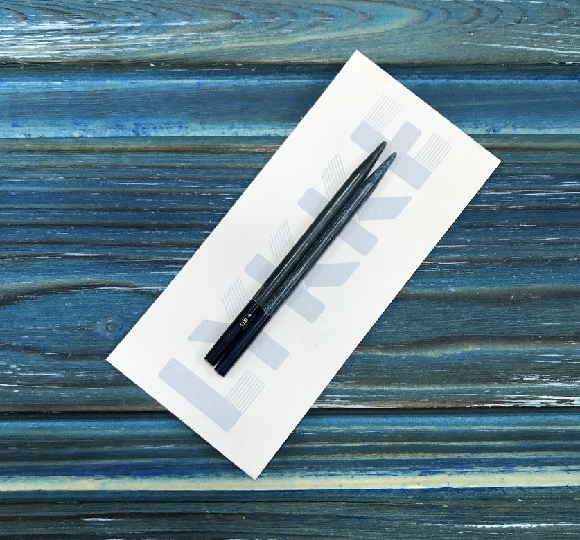 Спицы разъемные, длина 7 см, № 5.00 INDIGO