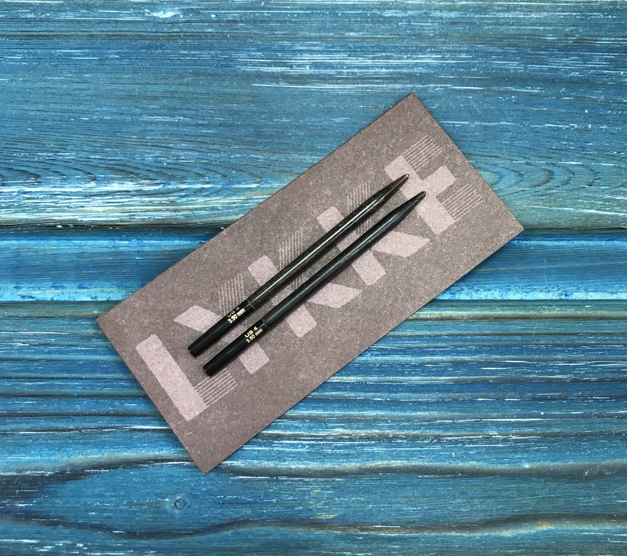 Спицы разъемные, длина 7 см, № 4.50 UMBER