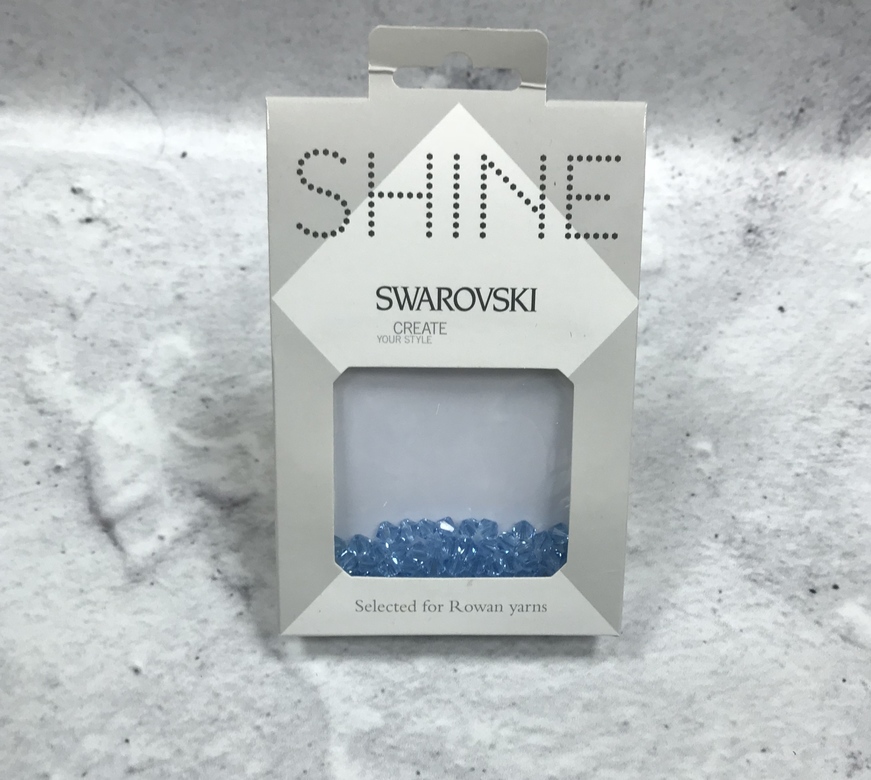 Бусины Swarovski "Classic", размер 6мм, аквамариновый, 50шт в упаковке