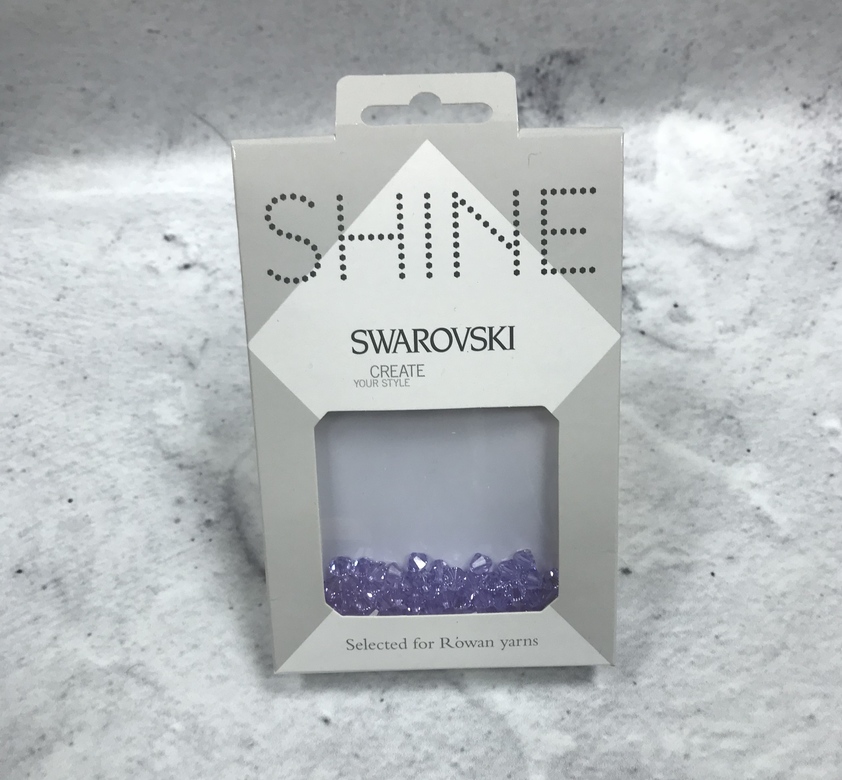 Бусины Swarovski "Classic", размер 8мм, фиолетовый, 25шт в упаковке