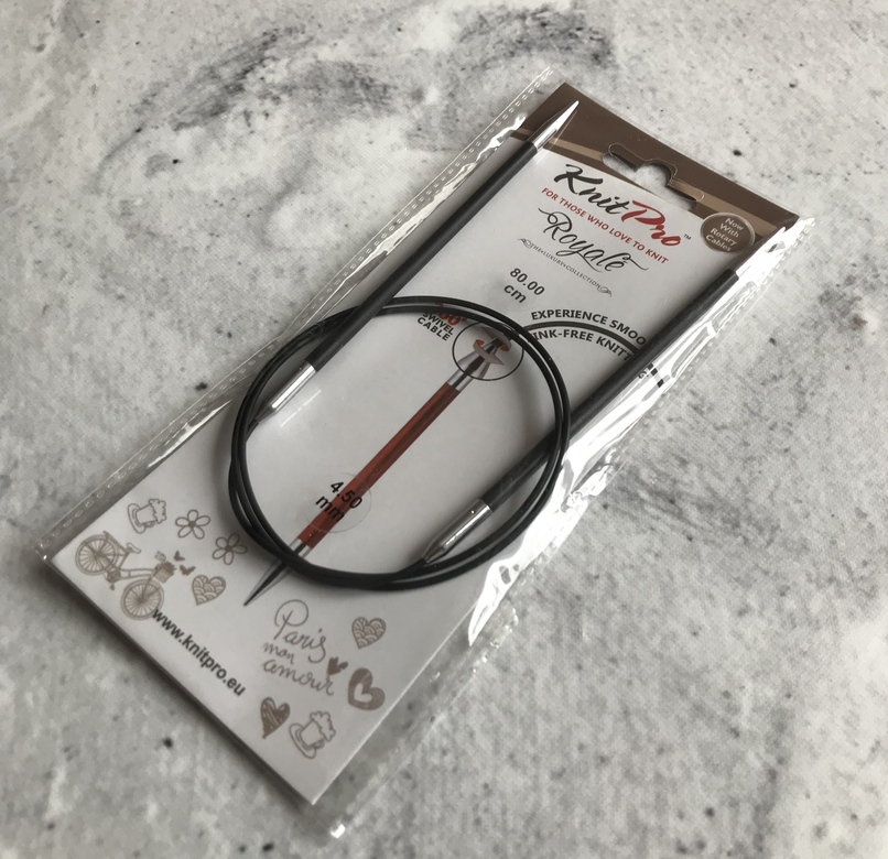 Спицы круговые "Royale" 4,5мм/80см