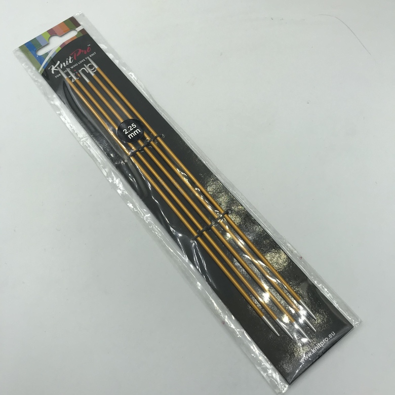 Knit Pro спицы чулочные Zing 20 см/2,25мм