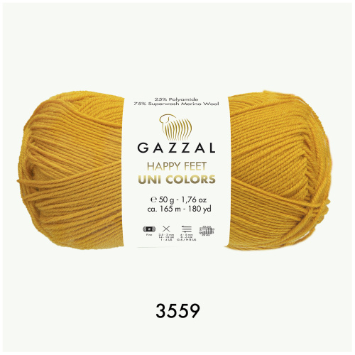 Happy feet uni color 3559