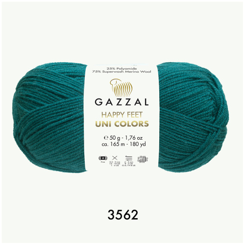 Happy feet uni color 3562