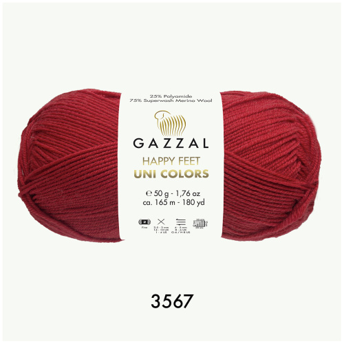 Happy feet uni color 3567