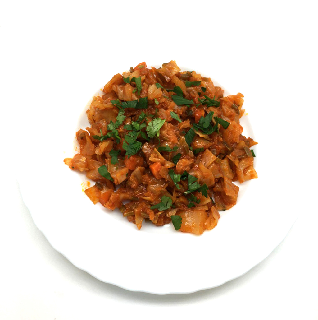 Капуста тушеная