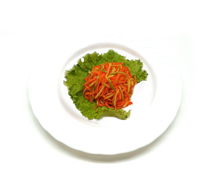 Морковь с яблоками