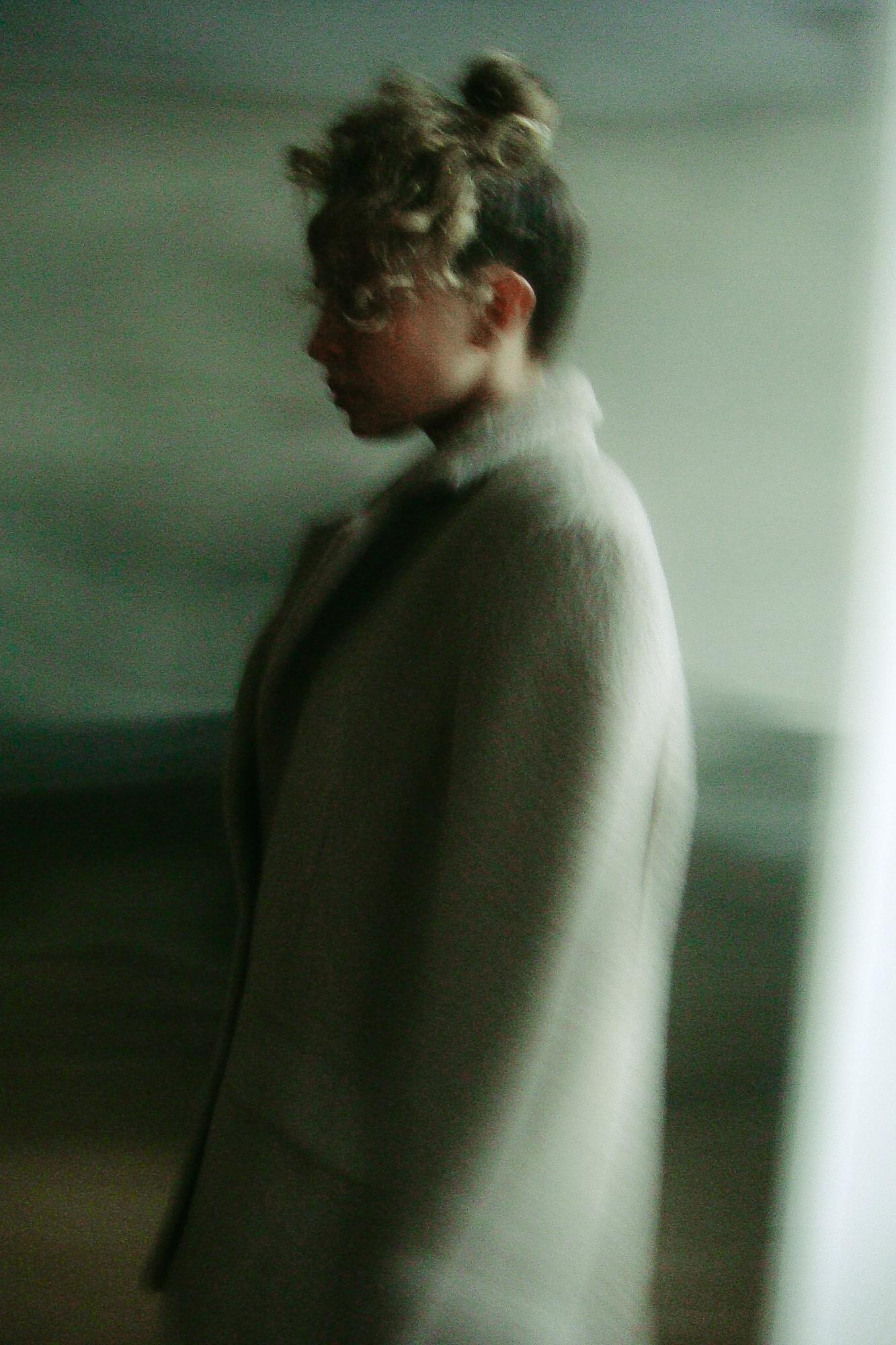 Полупальто из кашемира