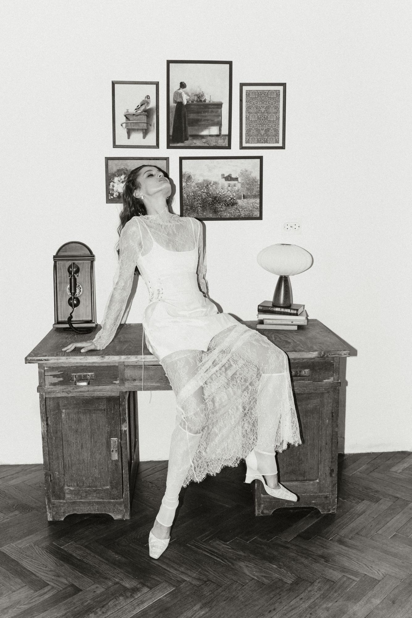 Платье Cecil из кружева