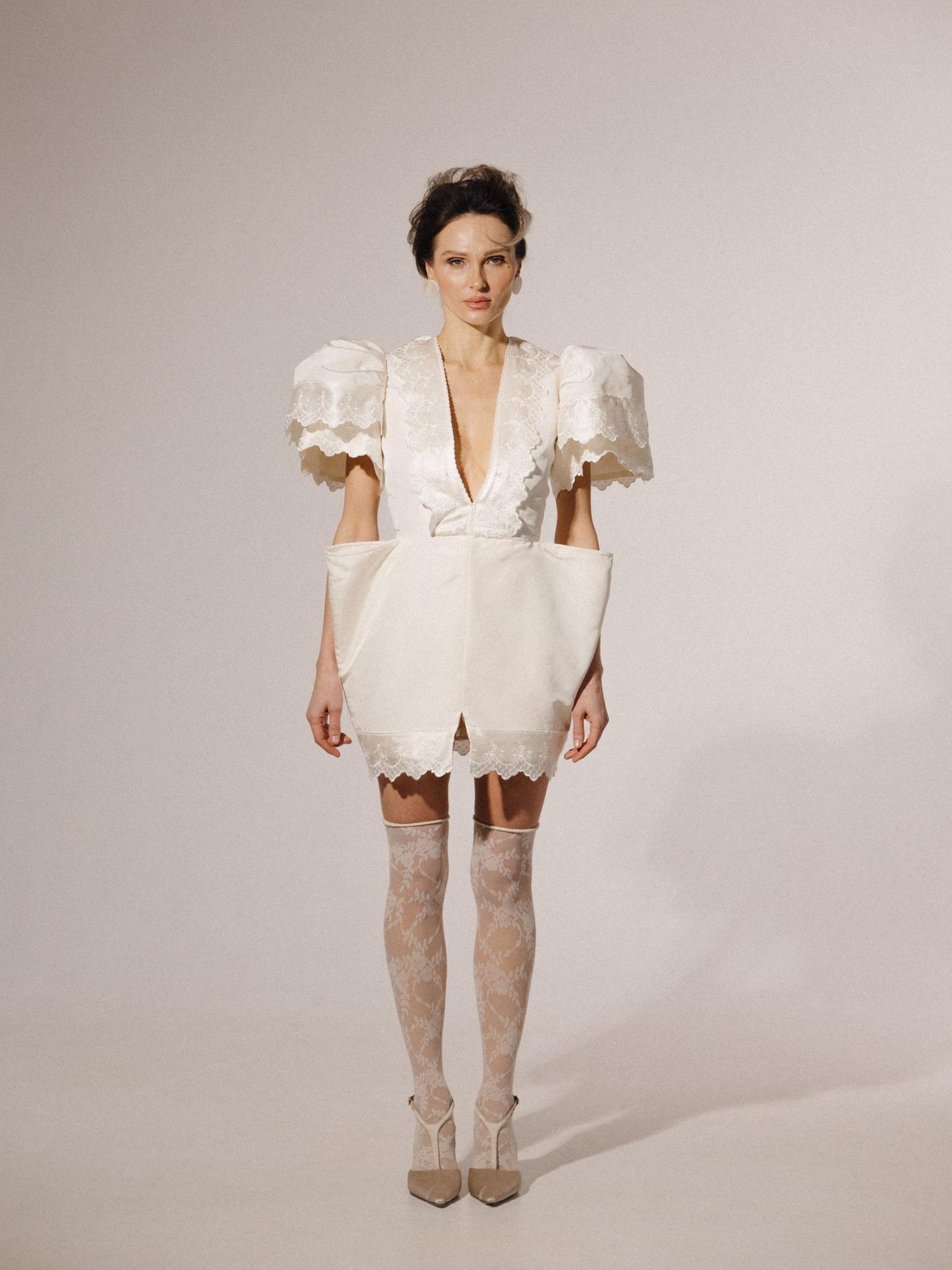 Платье Margaret из шелковой тафты