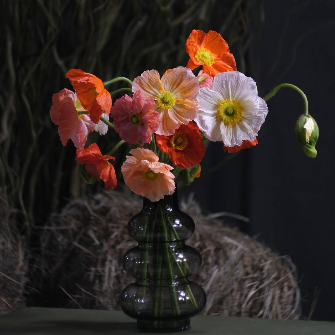 Букет с маками