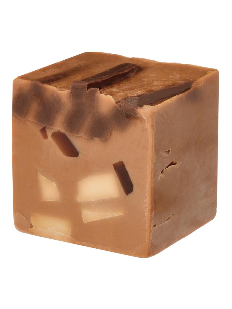 Мыло натуральное ароматное ШОКОЛАДНАЯ НУГА ручной работы