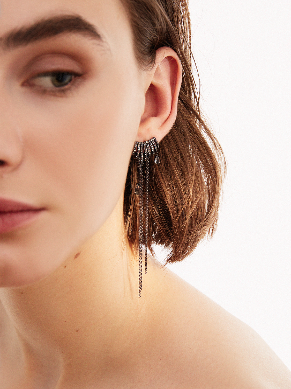 Короткие серьги MYSTERY MIST