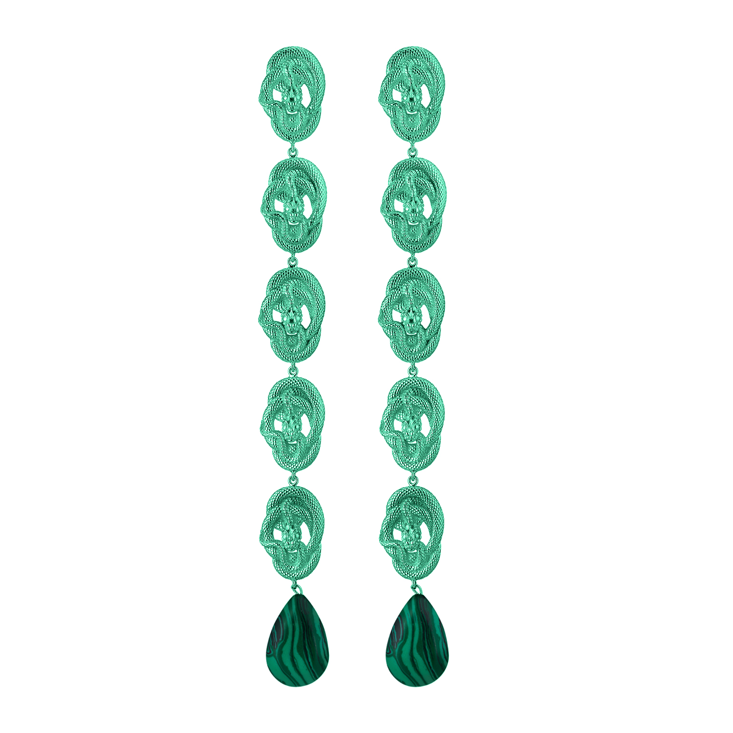 Серьги SERPENT