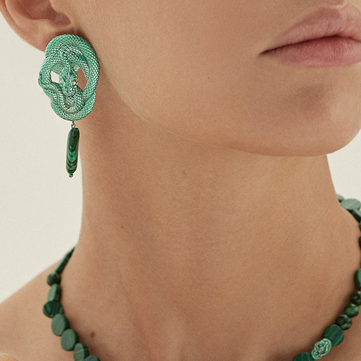 Серьги SERPENT