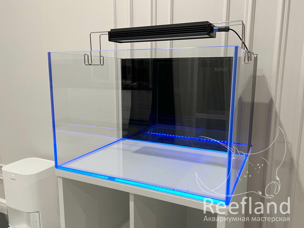 Аквариум с встроенным сампом 600х600хh400мм