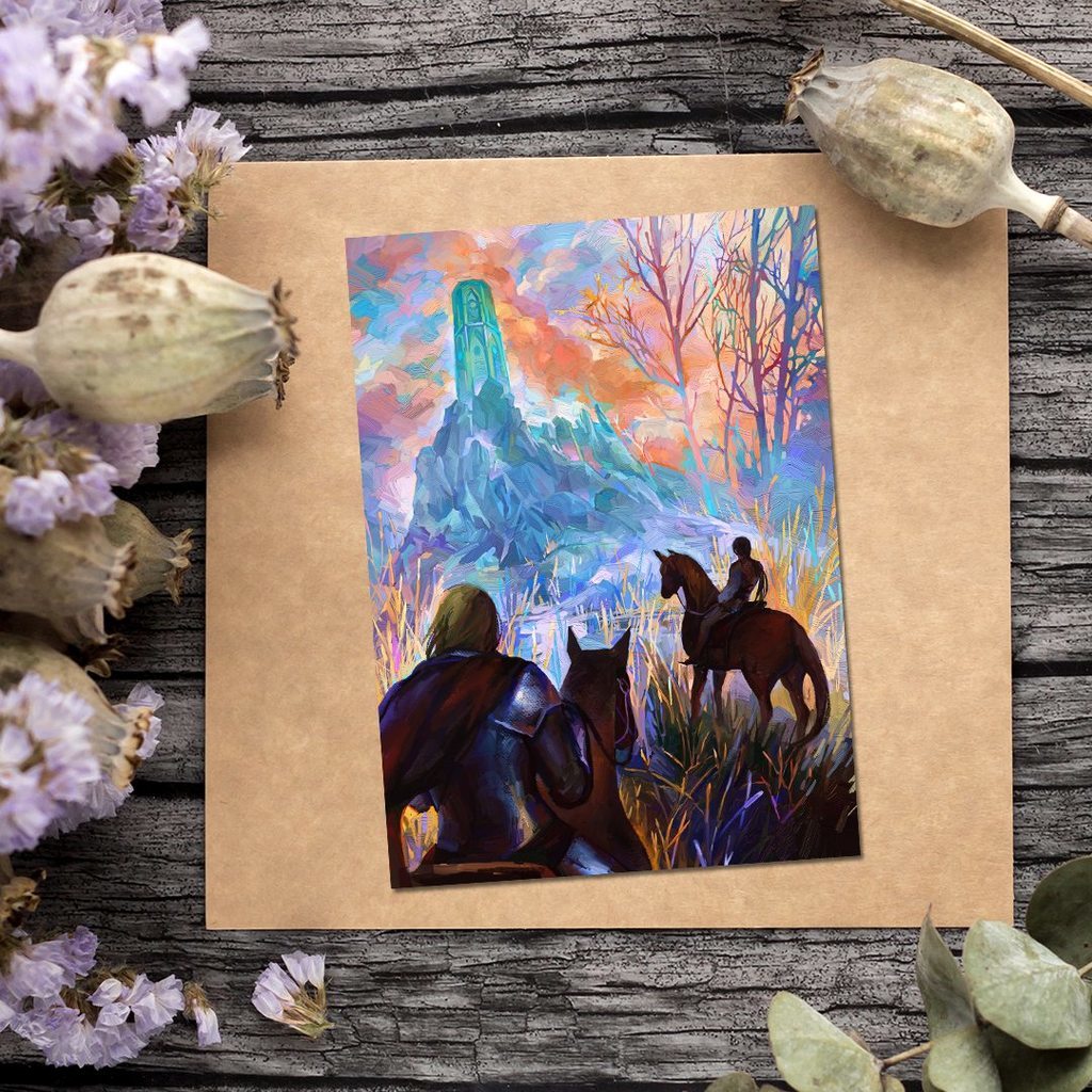 #39 — Почтовая открытка «Деревенская история»