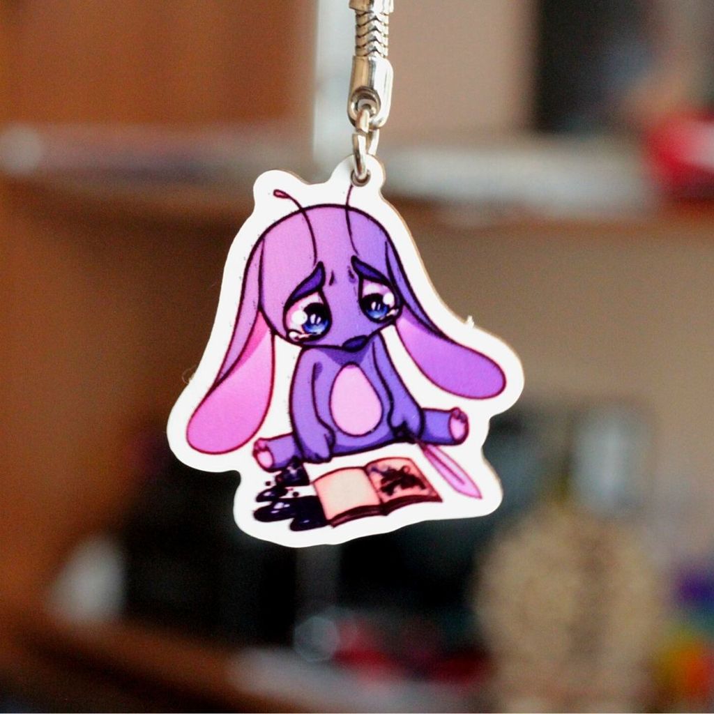 Брелок деревянный "Безнадёга"