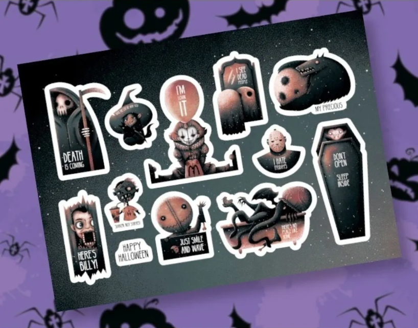 Набор стикеров стикерпак «Хэллоуин»