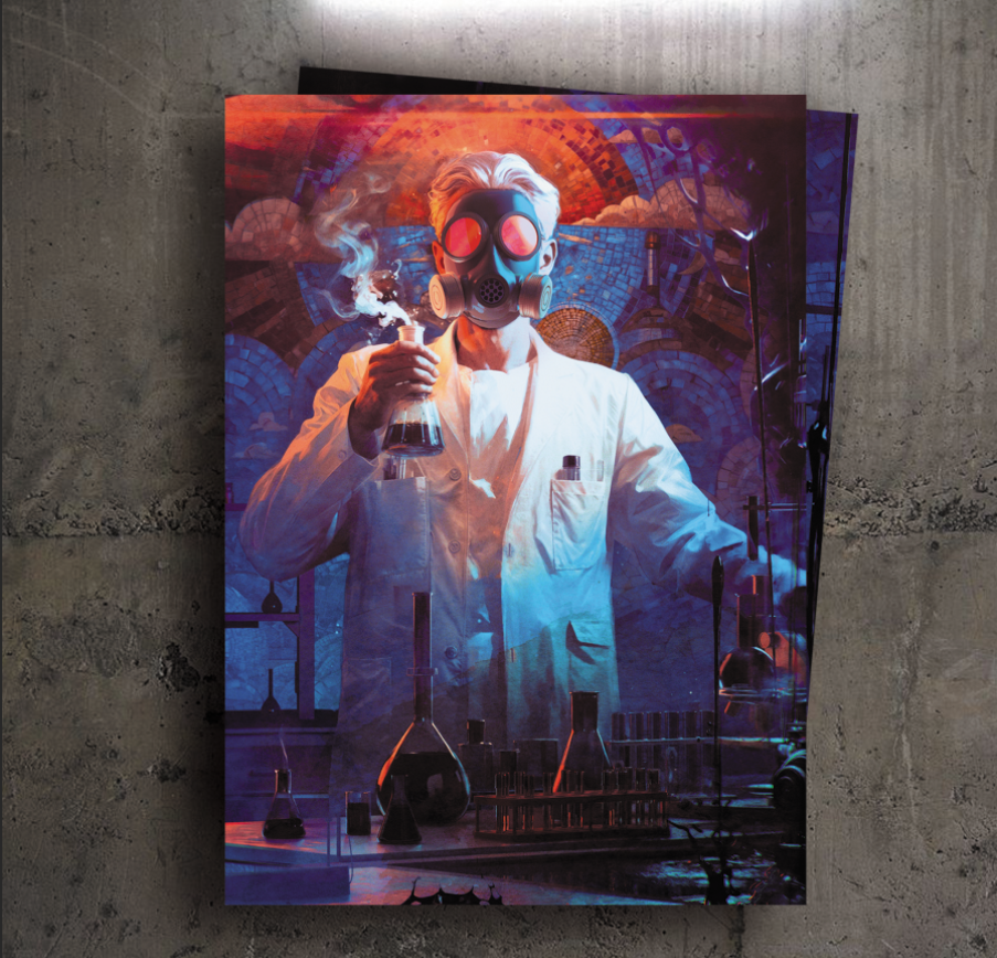 Открытка по роману «Этажи»