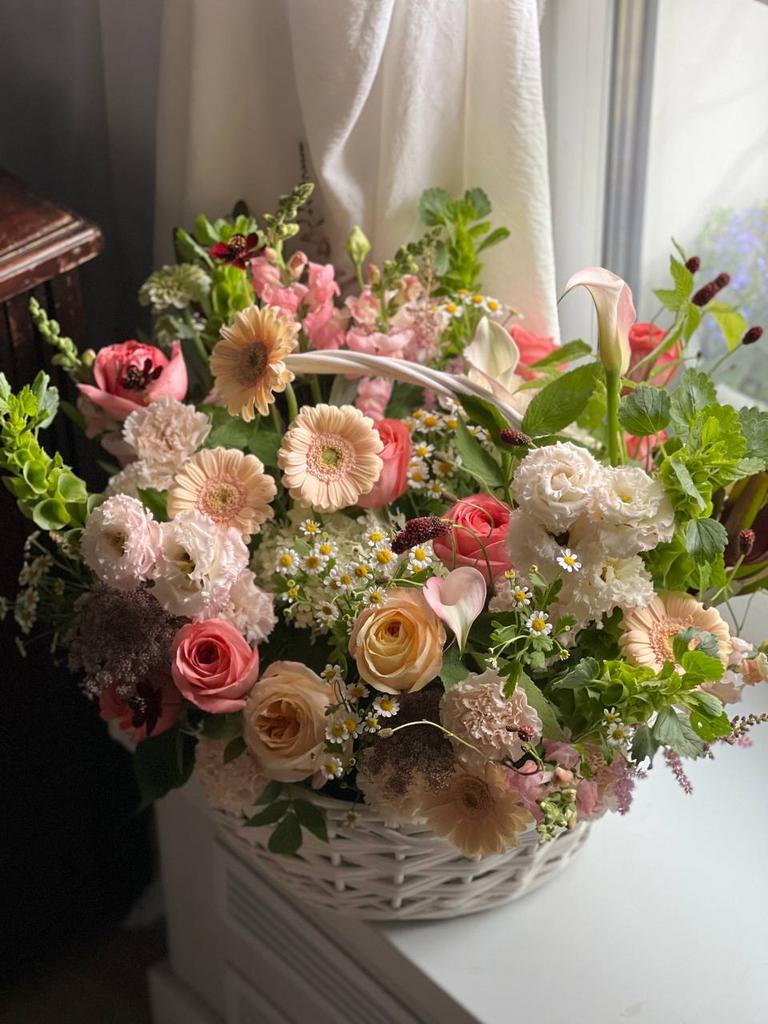 Большая композиция "Ванильный мусс"