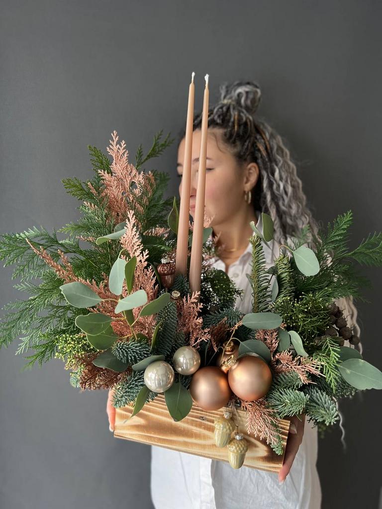 Композиция со свечами "Сказка"